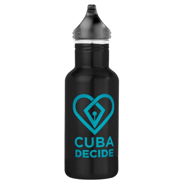 Cuba Decide Water Bottle  (Right)