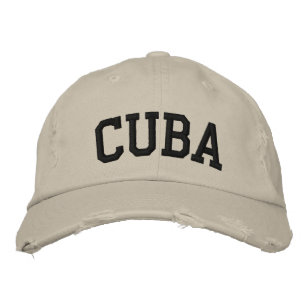 Cuba Embroidered Hat