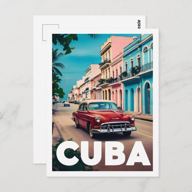 Cuba Famous Travel Place Postcard (Front/Back)