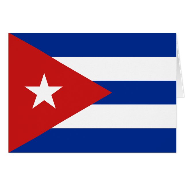 Cuba Flag (Front Horizontal)