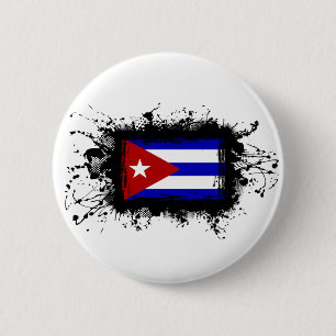 Cuba Flag 6 Cm Round Badge
