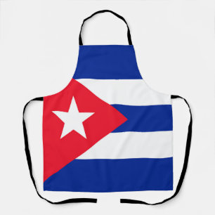 Cuba flag apron