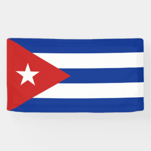 Cuba Flag Banner