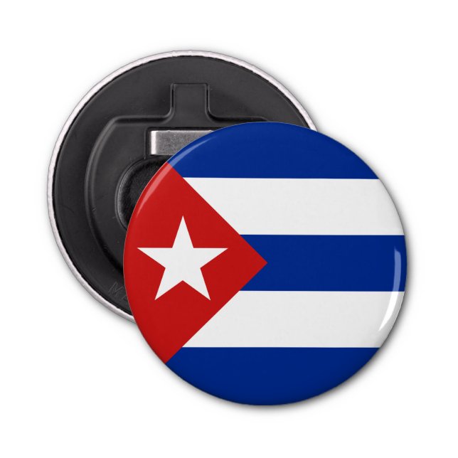 Cuba Flag Bottle Opener (Front)