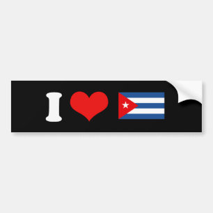 Cuba Flag Bumper Sticker