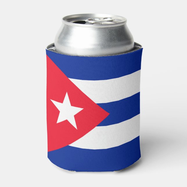 Cuba flag can cooler (Can Front)