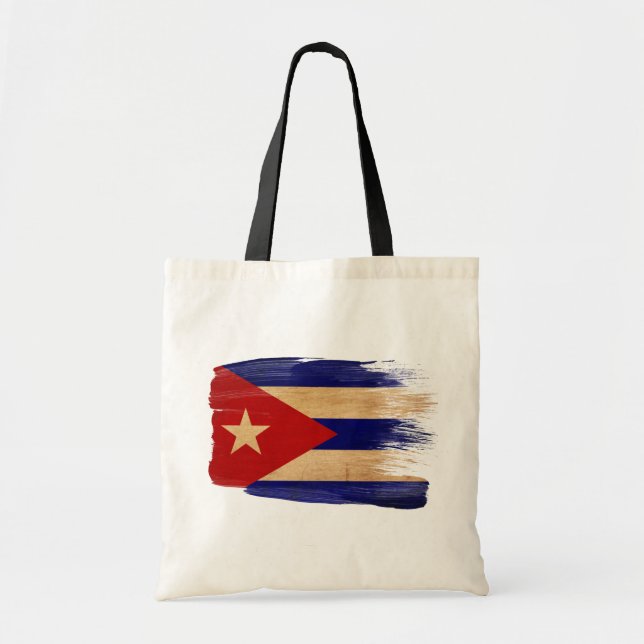 Cuba Flag Canvas Bags (Front)