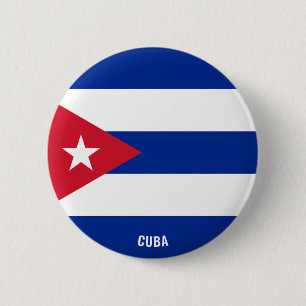 Cuba Flag Charming Patriotic 6 Cm Round Badge