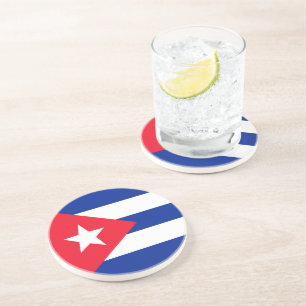 Cuba flag coaster
