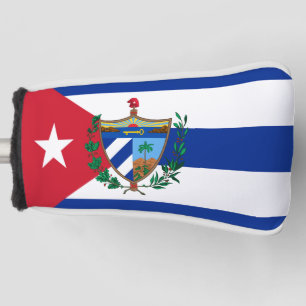 Cuba flag-coat of arms golf head cover