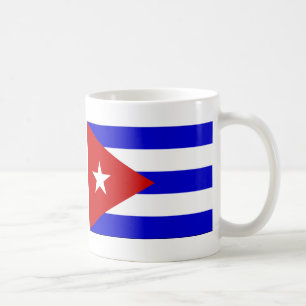 Cuba flag coffee mug