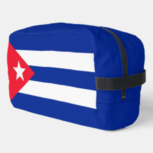 Cuba flag dopp kit