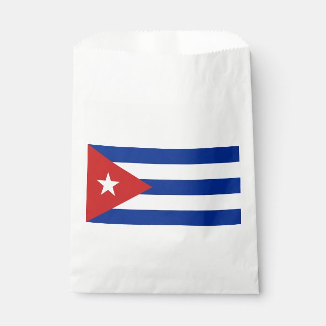 Cuba Flag Favour Bag (Front)