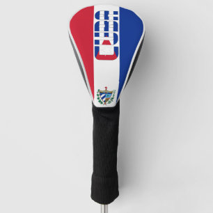 Cuba Flag Gorgeous Patriotic Golf Head Cover