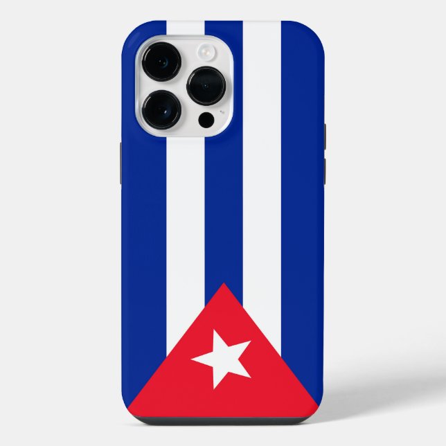 Cuba flag iPhone case (Back)