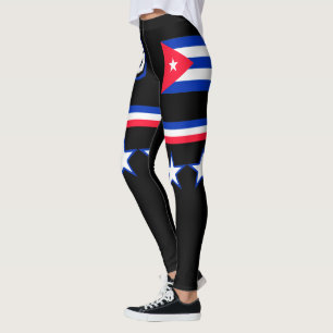 Cuba Flag Leggings