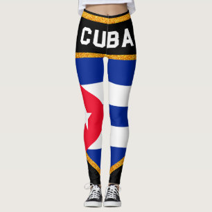 Cuba Flag Leggings