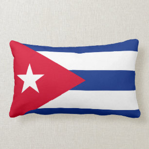 Cuba Flag Lumbar Cushion