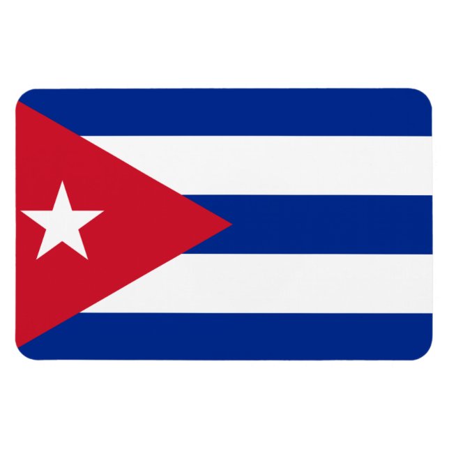 Cuba Flag Magnet (Horizontal)