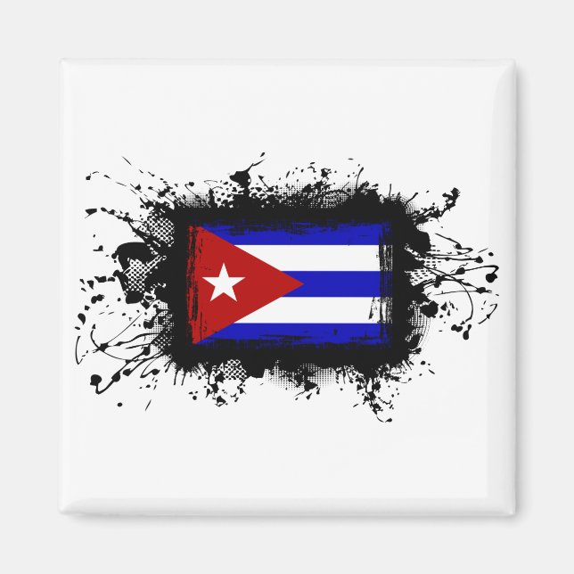 Cuba Flag Magnet (Front)