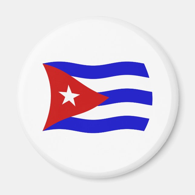 Cuba Flag Magnet (Front)