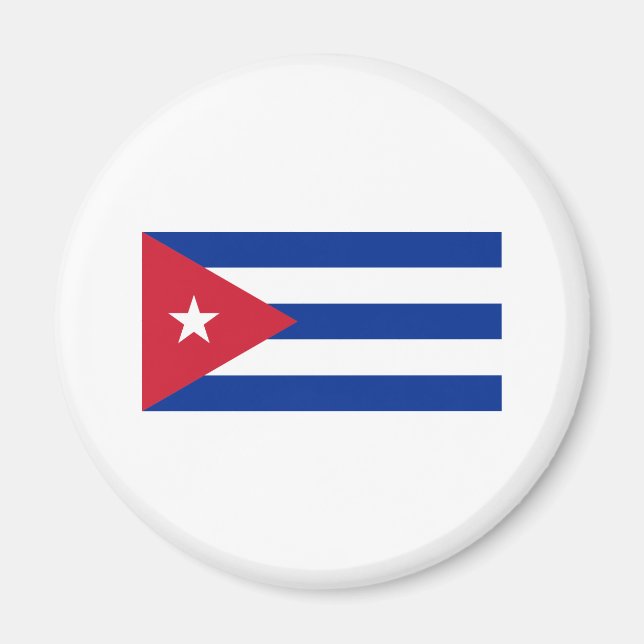 Cuba flag magnet (Front)