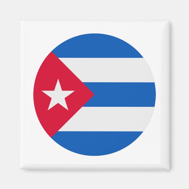 Cuba Flag Magnet (Front)