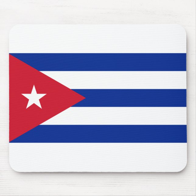 Cuba Flag Mouse Pad (Front)