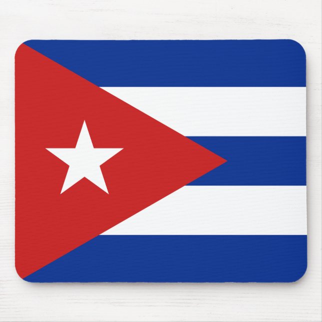Cuba Flag Mouse Pad (Front)
