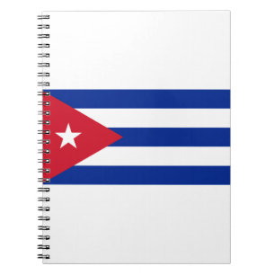 Cuba Flag Notebook