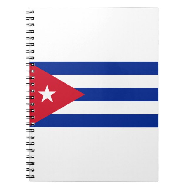 Cuba Flag Notebook (Front)