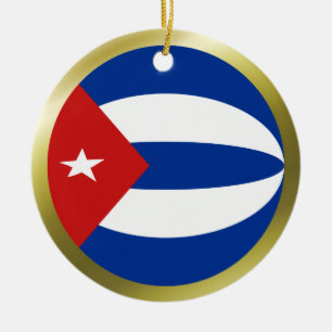 Cuba Flag Ornament