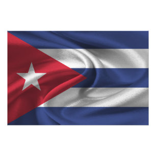 Cuba Flag Photo Print