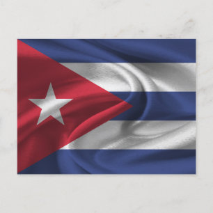 Cuba Flag Postcard