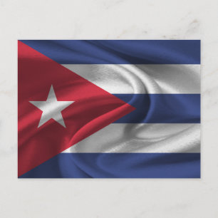 Cuba Flag Postcard