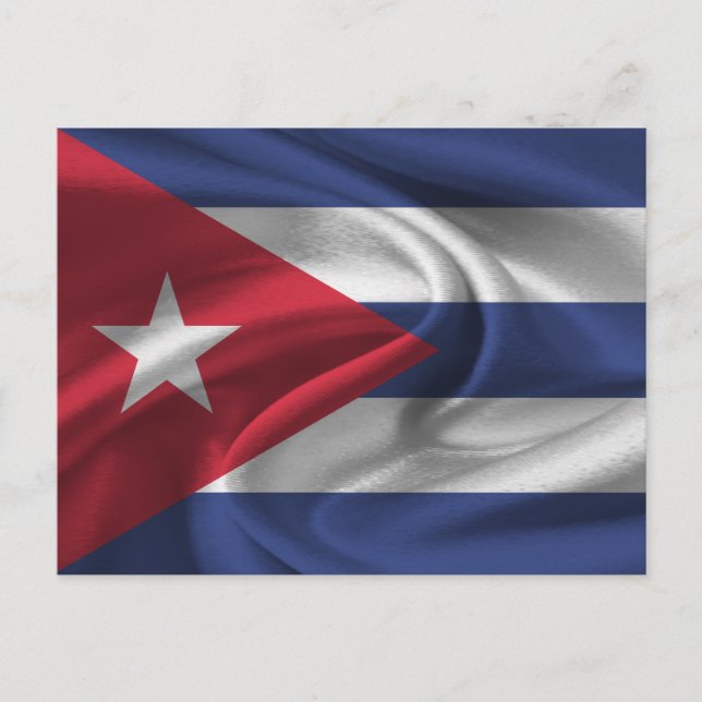 Cuba Flag Postcard (Front)