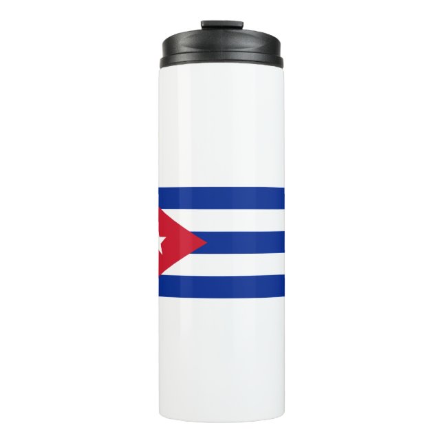 Cuba Flag Thermal Tumbler (Front)