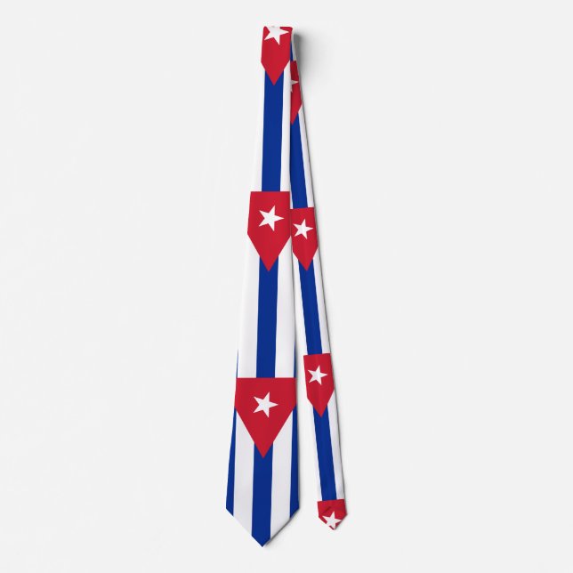 Cuba Flag Tie (Front)
