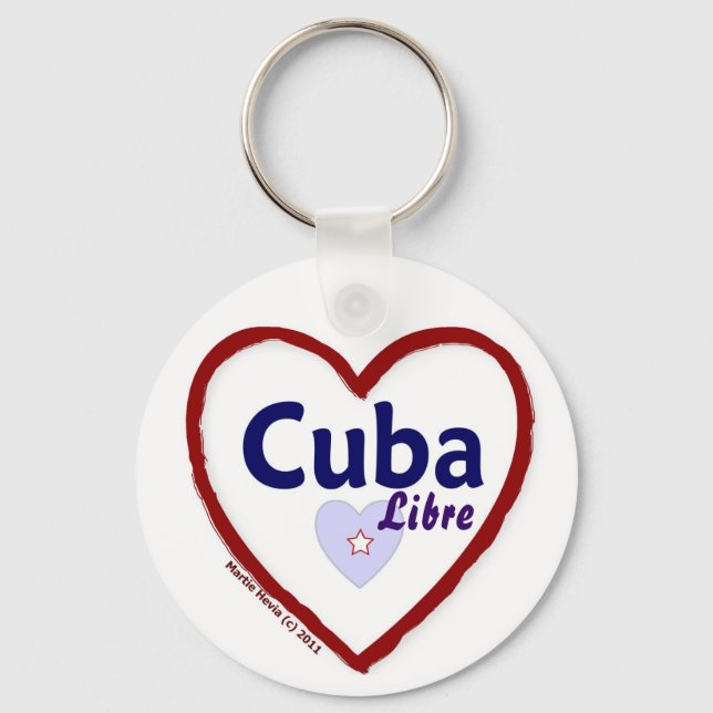 Cuba Free Keychain (Front)