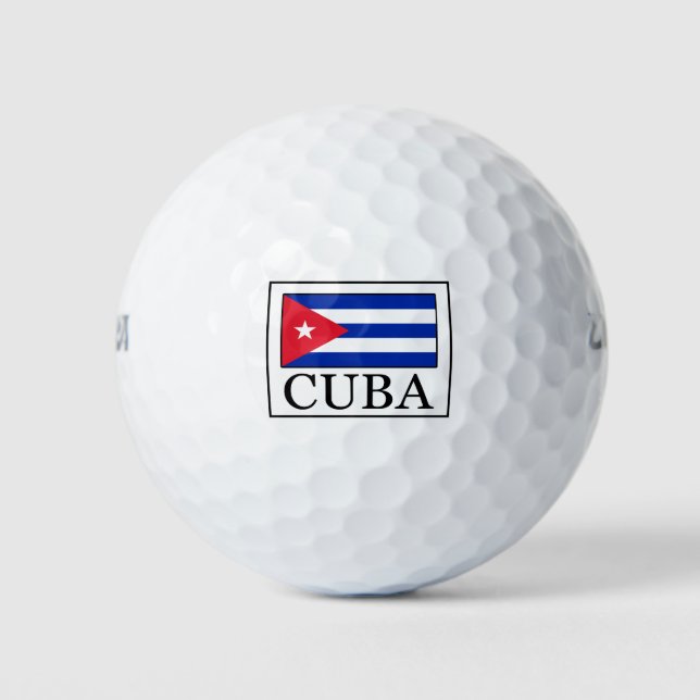 Cuba Golf Balls (Front)
