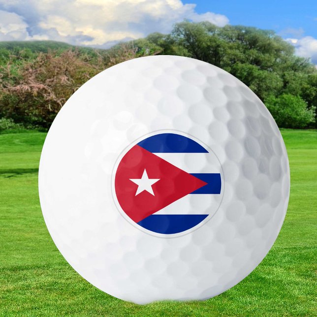 Cuba Golf Balls, Cuban Flag Golfers / Patriots Balls (Creator Uploaded)