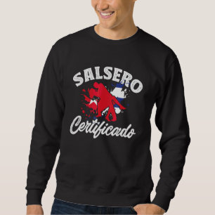 Cuba Graphic For Women Men Kids Cuban Salsa Sweatshirt