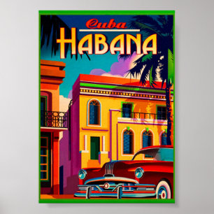 Cuba Habana Poster