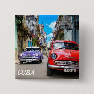 CUBA HAVANA 15 CM SQUARE BADGE