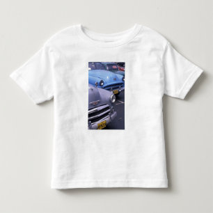 Cuba, Havana. Classic 1950's autos Toddler T-Shirt