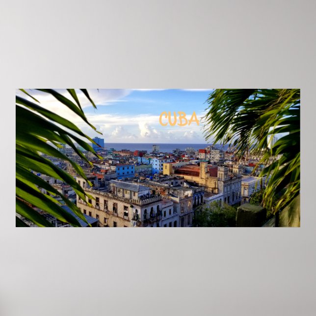 Cuba Havana Poster (Front)