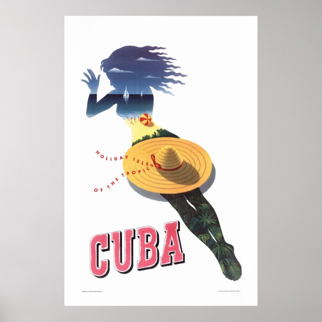 Cuba--Holiday Isle of the Tropics (Cuba 1) Poster (Front)