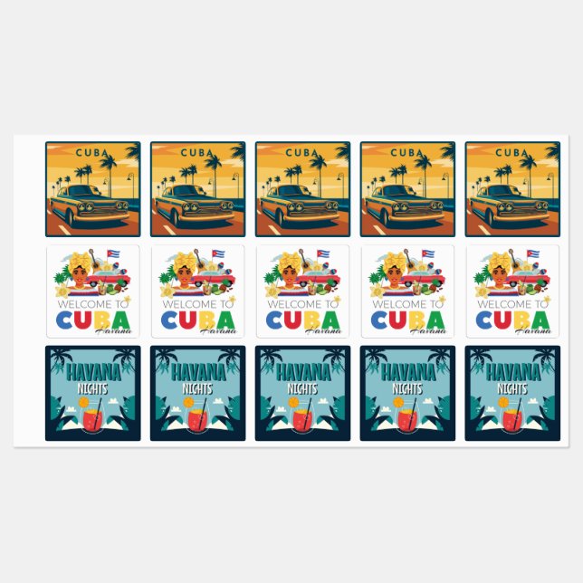 Cuba Illustration (Sheet)