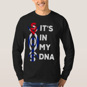 Cuba It's In My DNA Cuban Flag Pride Freedom T-Shirt