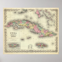 Cuba, Jamaica And Puerto Rico